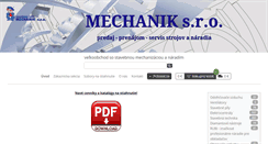 Desktop Screenshot of mechanik.sk