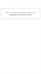 Mobile Screenshot of geografia.mechanik.edu.pl