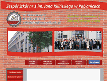 Tablet Screenshot of mechanik.edu.pl