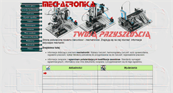 Desktop Screenshot of mechatronika.mechanik.edu.pl
